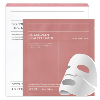 BioGlow - Mascarilla Facial de Bio Colágeno Real