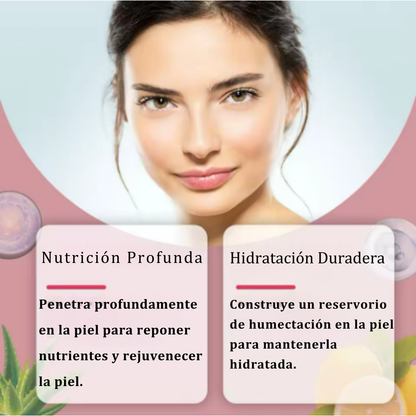 BioGlow - Mascarilla Facial de Bio Colágeno Real