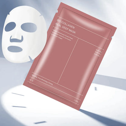 BioGlow - Mascarilla Facial de Bio Colágeno Real